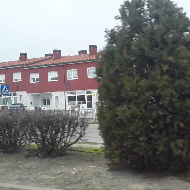 Fotos von meinem Auto aus Peñafiel (Valladolid) (Dezember 2019)