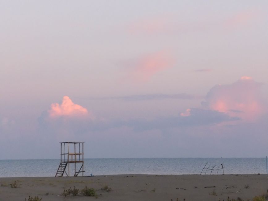 Der Strand um 6:40h