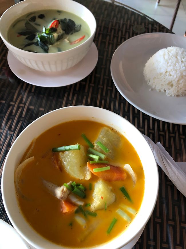 Grünes Curry und Massaman 🍛
