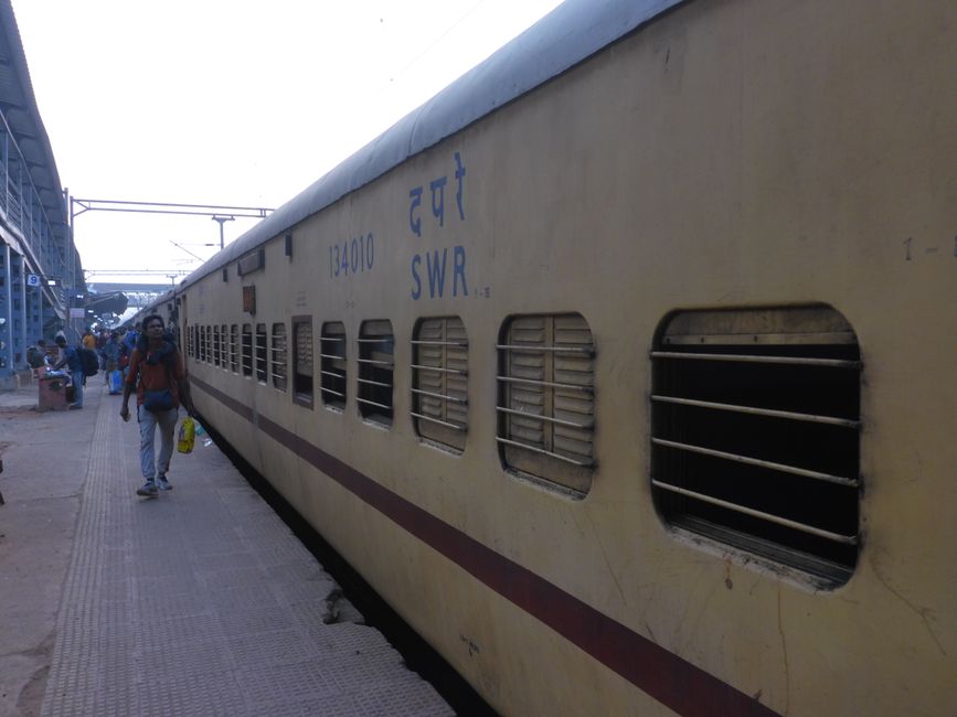 The sleeper compartment