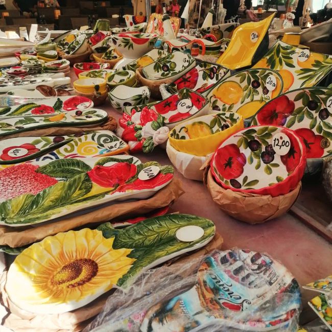 Markt auf der Piazza Erbe 