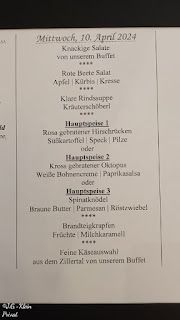Abendessen 10. April 2024