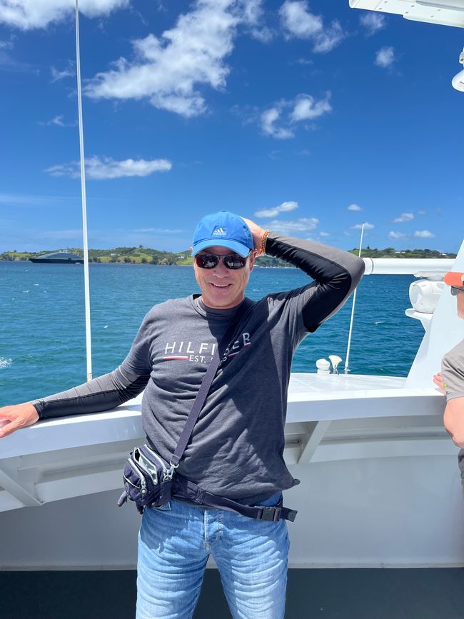 **Plan for Monday** Auckland - Waiheke - Auckland 🧡