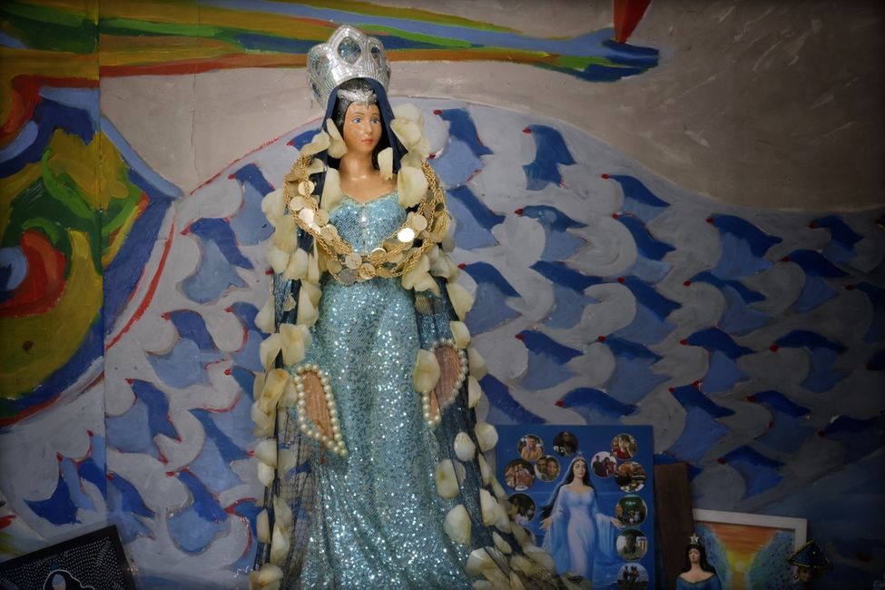 Yemanjá ist eine afrikanische Orixá und spielt ein wichtige Rolle im Candomblé, eine afro-brasilianische Religion