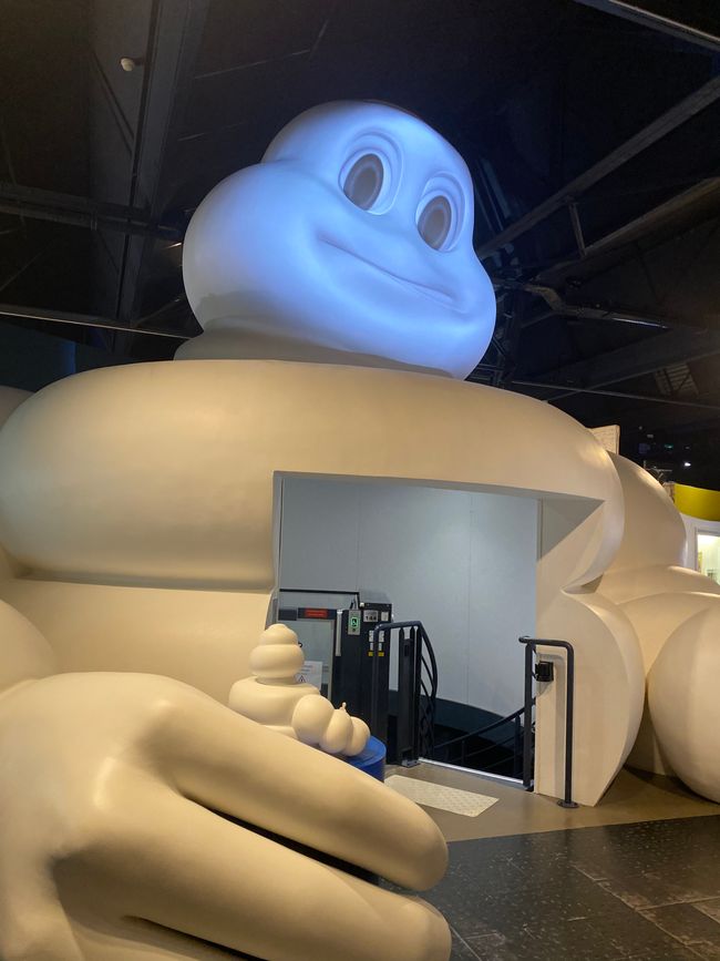 Musée Michelin, ici à Clermont-Ferrand sont nés les premiers pneus Michelin