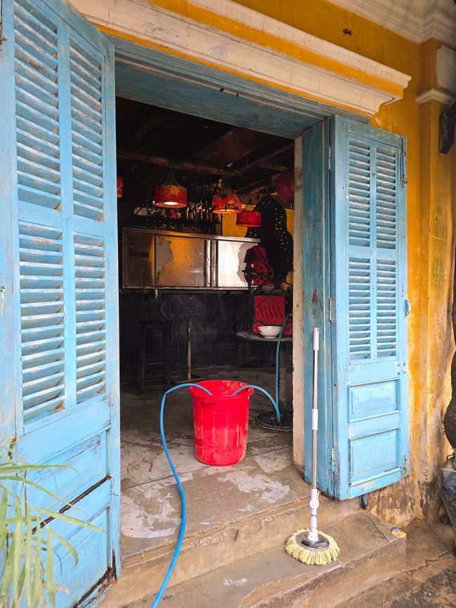 Hoi An - les travaux de nettoyage ont commencé