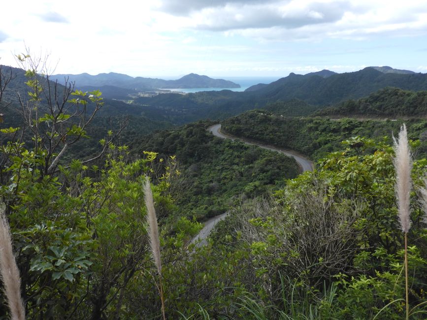 La descente vers Kennedy Bay