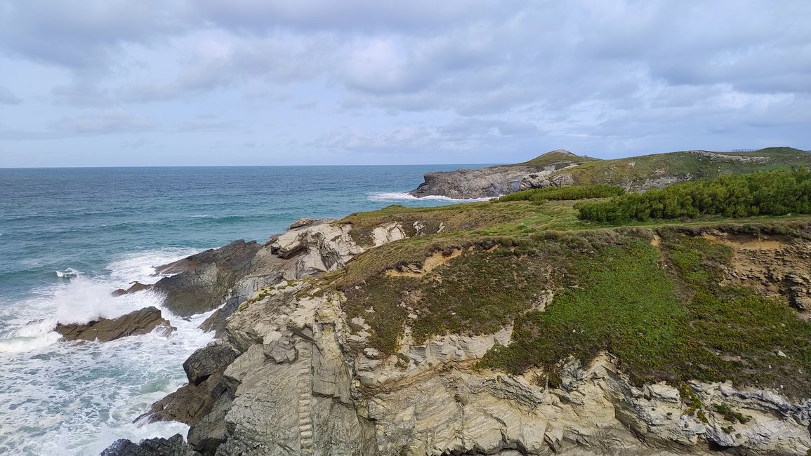 Newquay Lusty Glace Beach