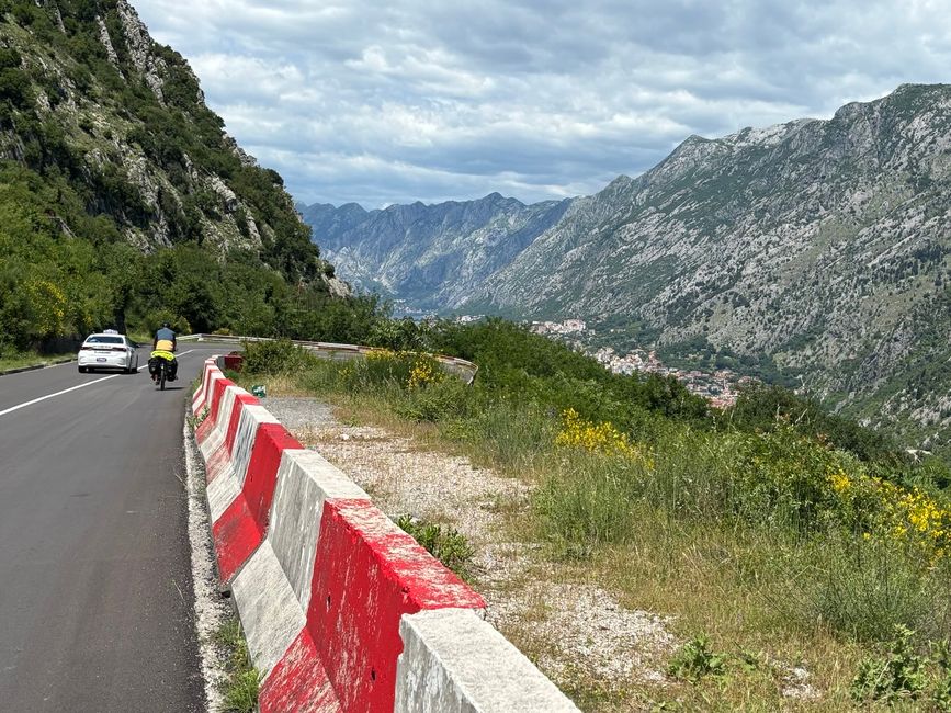 Budva e la baia di Kotor
