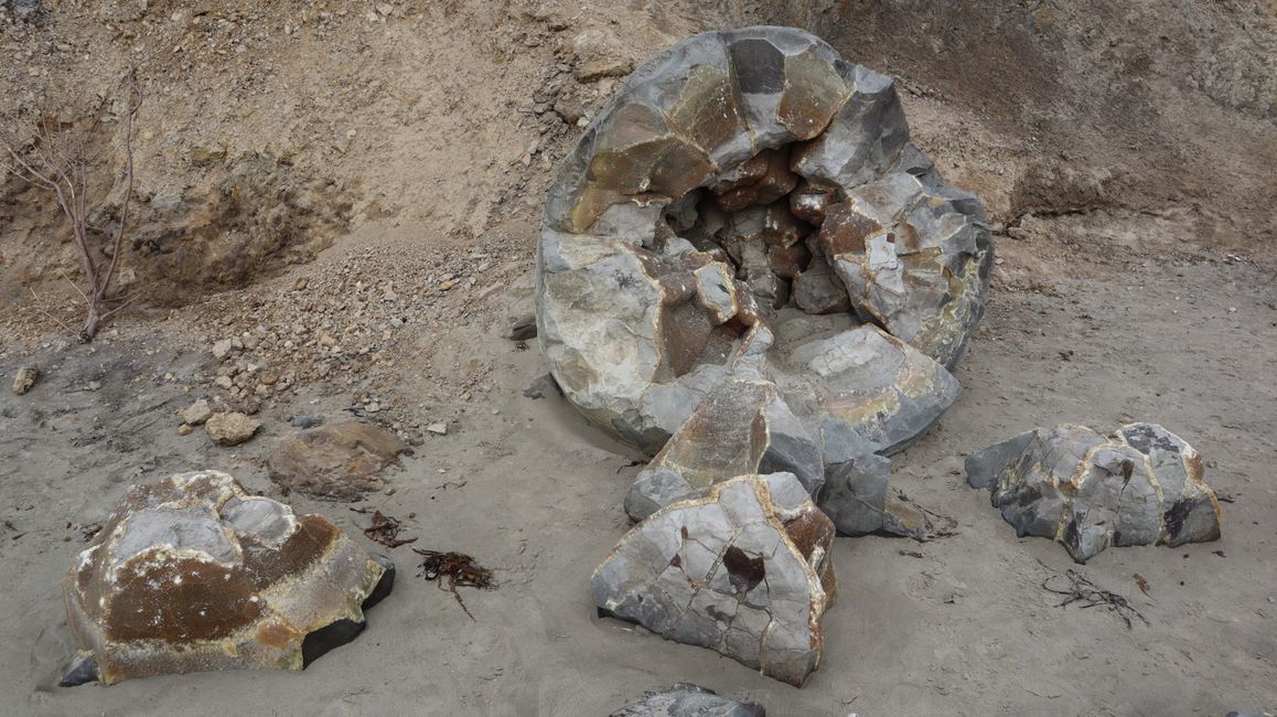 Boulders de Moeraki