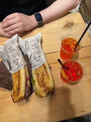 Panini & Aperol Spritz