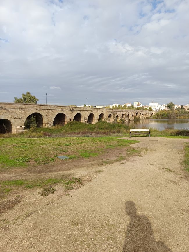 Die Brücke und dann bin ich da