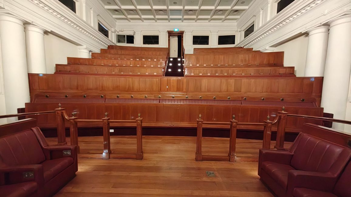 We take our seats in Parliament