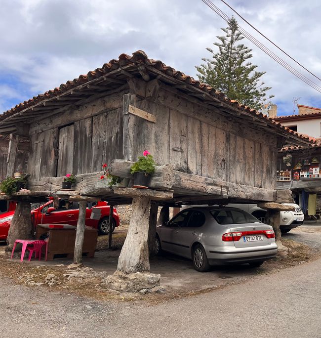 Así puede usarse un Horreo: como carport