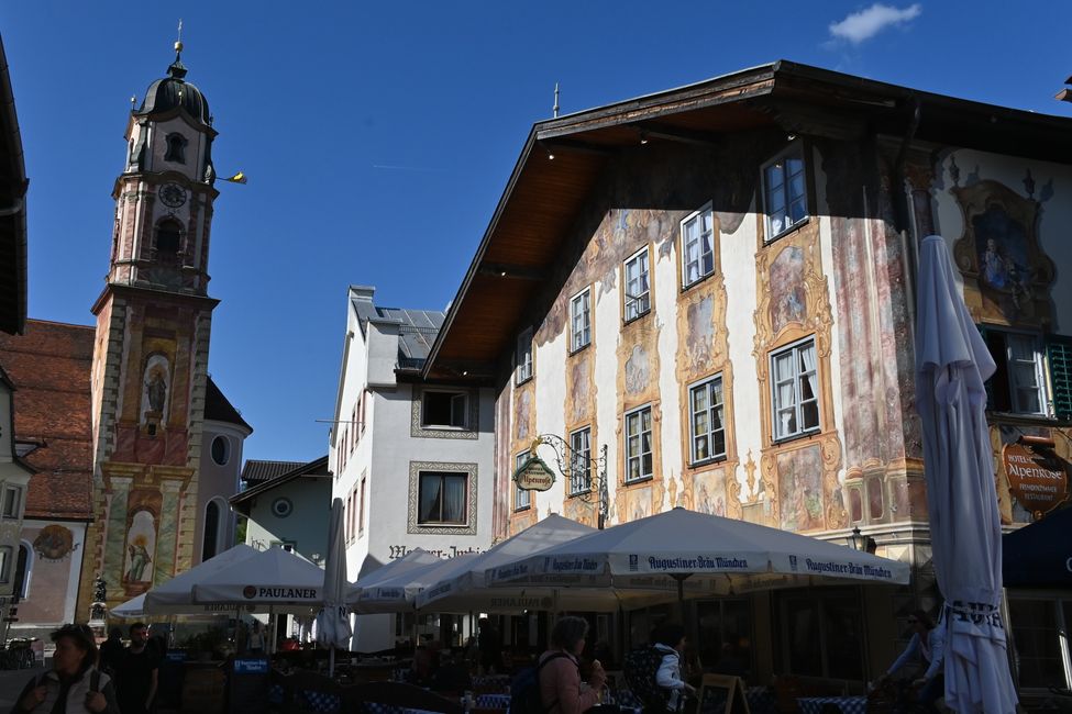 Mittenwald, Oberammergau und die Alpen
