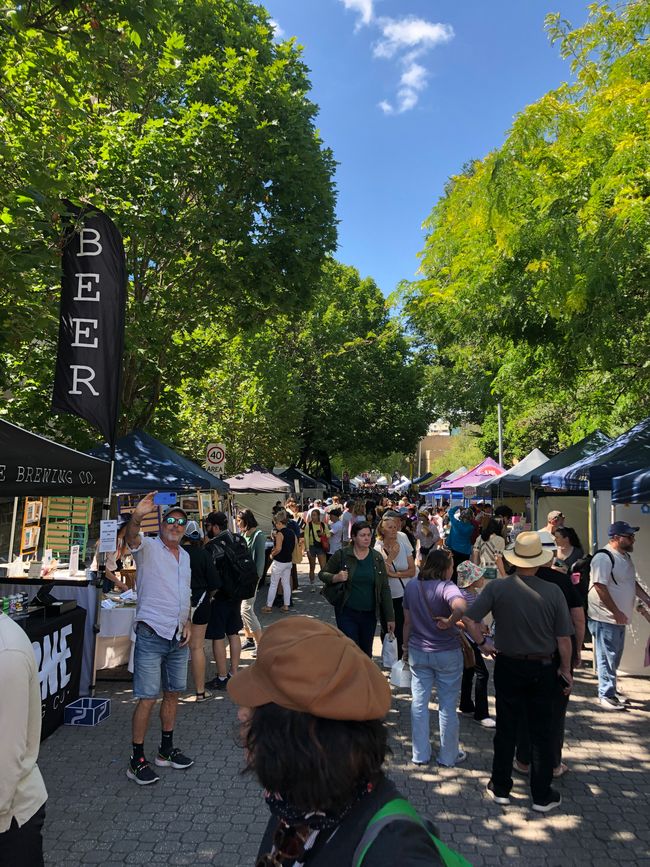 Der Salamanca Market - 1 Kilometer Kuriositäten