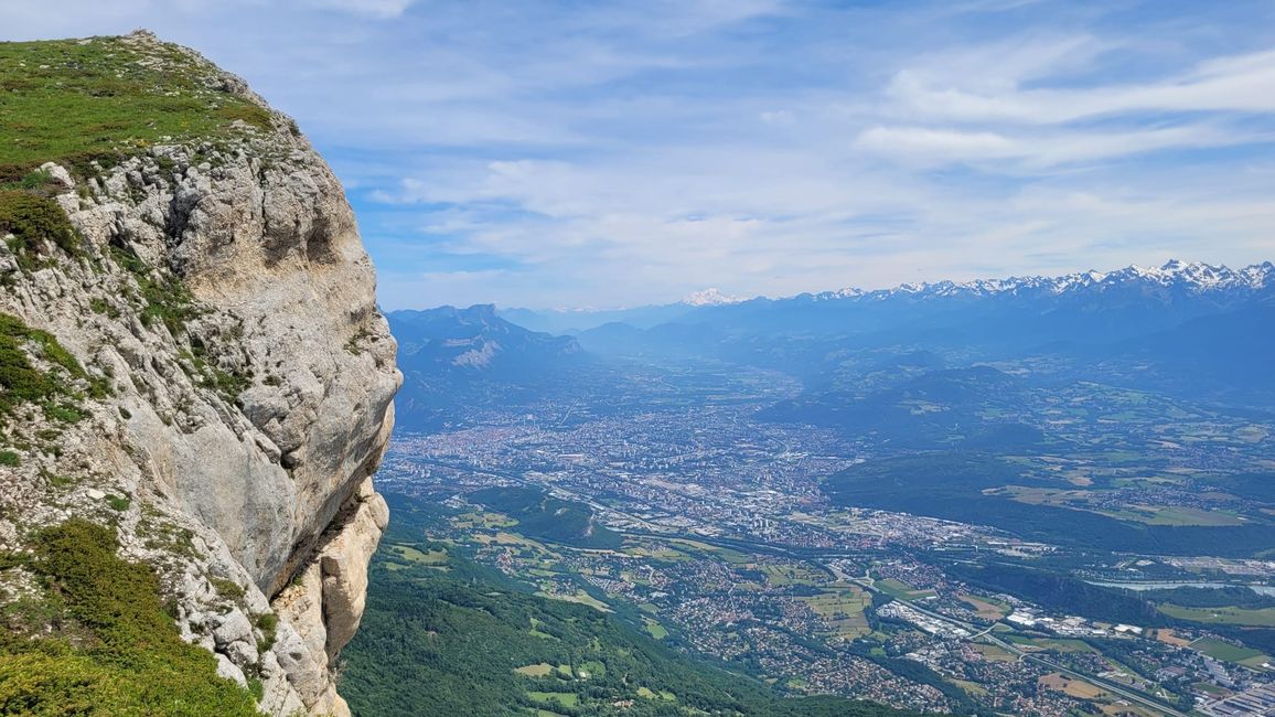 Blick Richtung Grenoble 