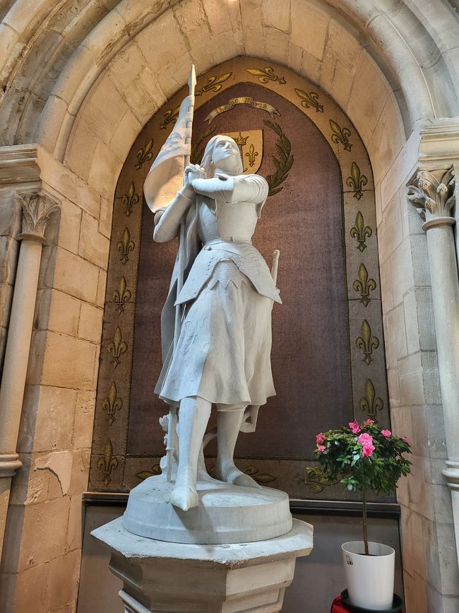 Jeanne d'Arc in the Cathedral Saint-Pierre