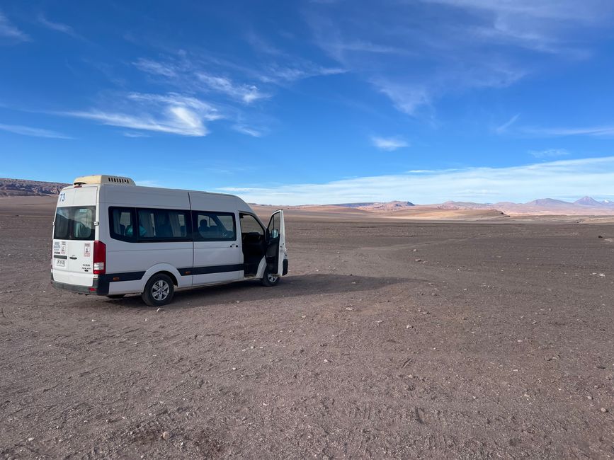 … unser Tourbus …