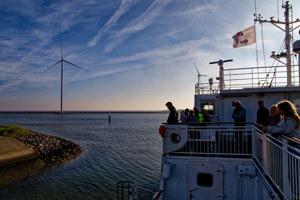 Weit draussen auf offener See
