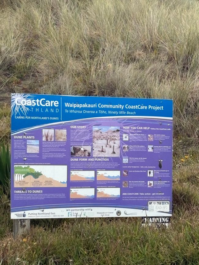 The most famous beach and the bleakest campsite in New Zealand - 90 Mile Beach