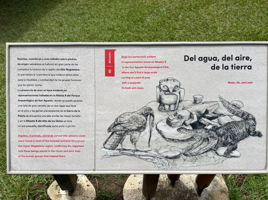 Étiquette 6/Lun, 2ème partie (Parc Archéologique de San Augustin)