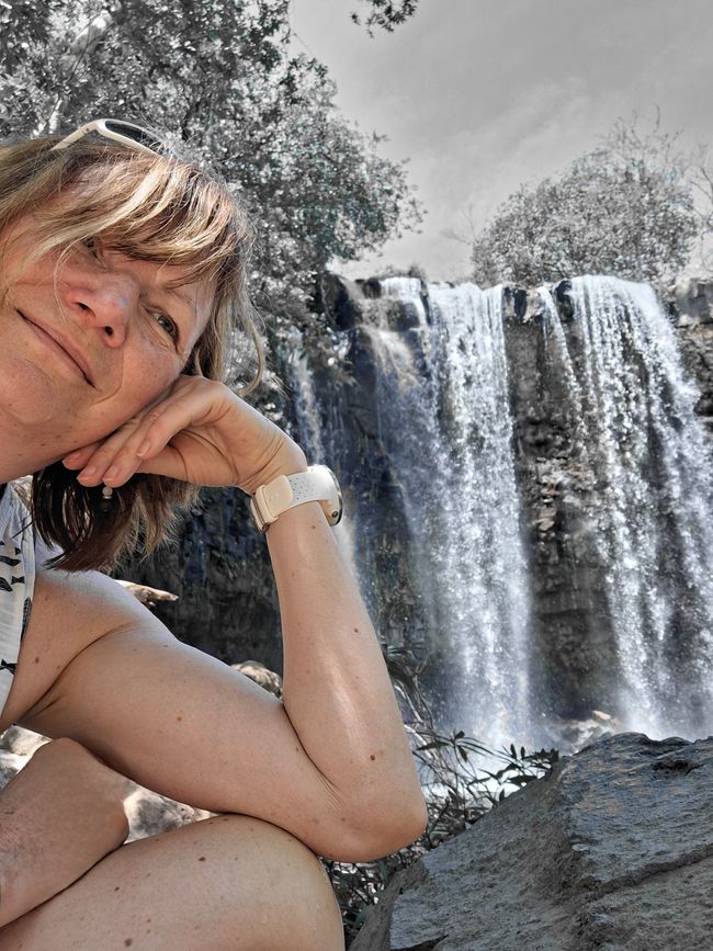 Lianos de Cortison- Wasserfall
