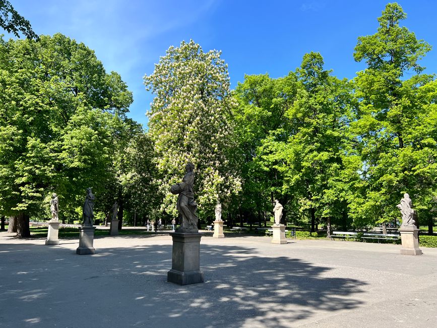 Spaziergang durch Warschau