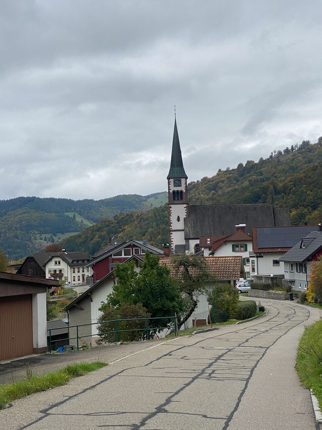 Die Dorfkirche von Geschwend