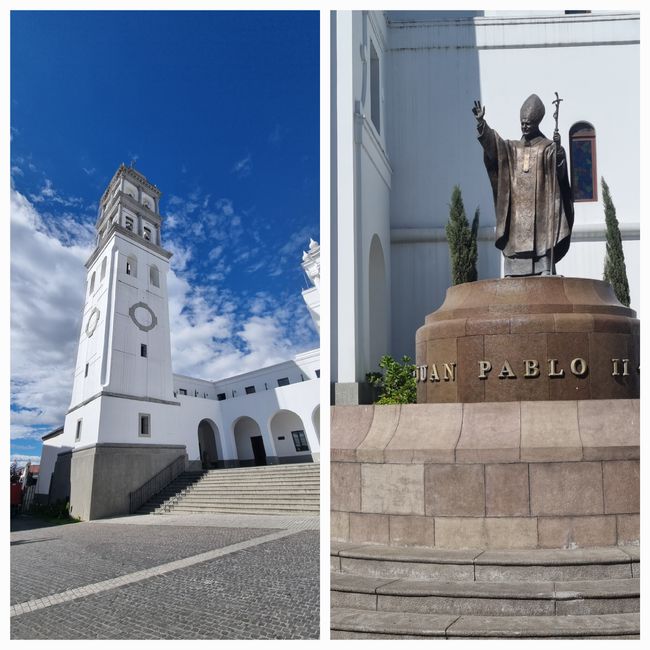 Statue von Papst Johannes Paul II