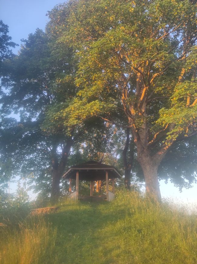 Schlafplatz oberhalb von Schwarzenburg