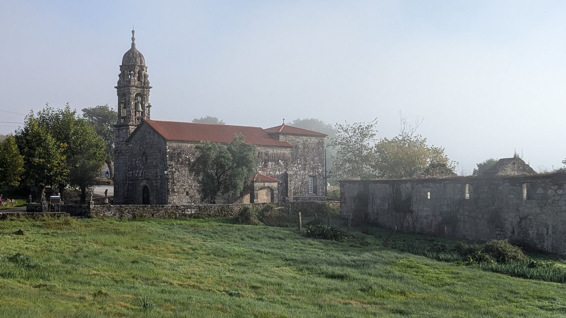 Twelfth Stage Camino Portugues from Caldas de Reis to Padron