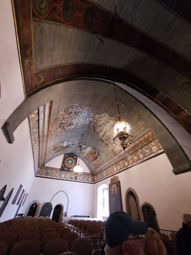 En la iglesia de la ciudad