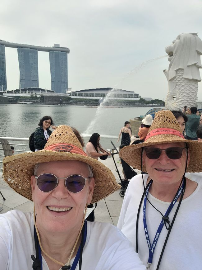 Tag 116 und 117: Kreuzfahrt rund um die Welt  - Singapur