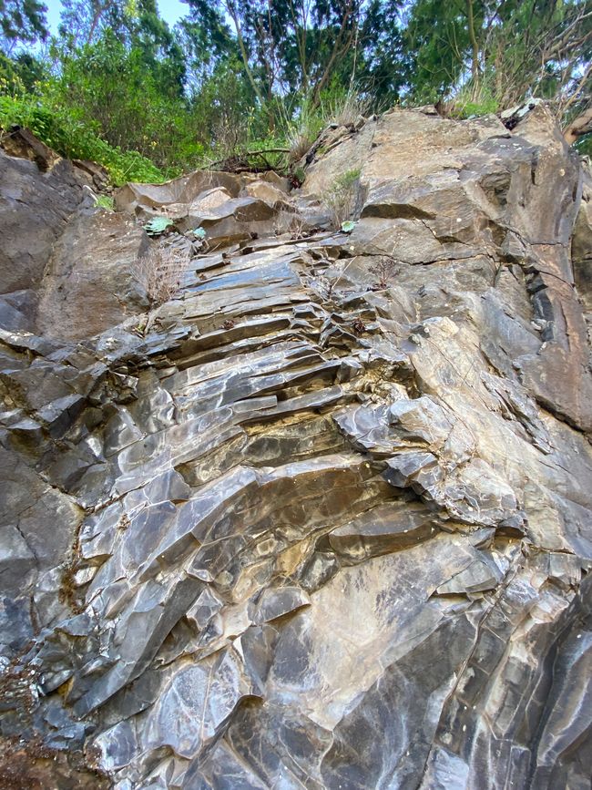 Eine Basaltformation - sehr schön anzuschauen