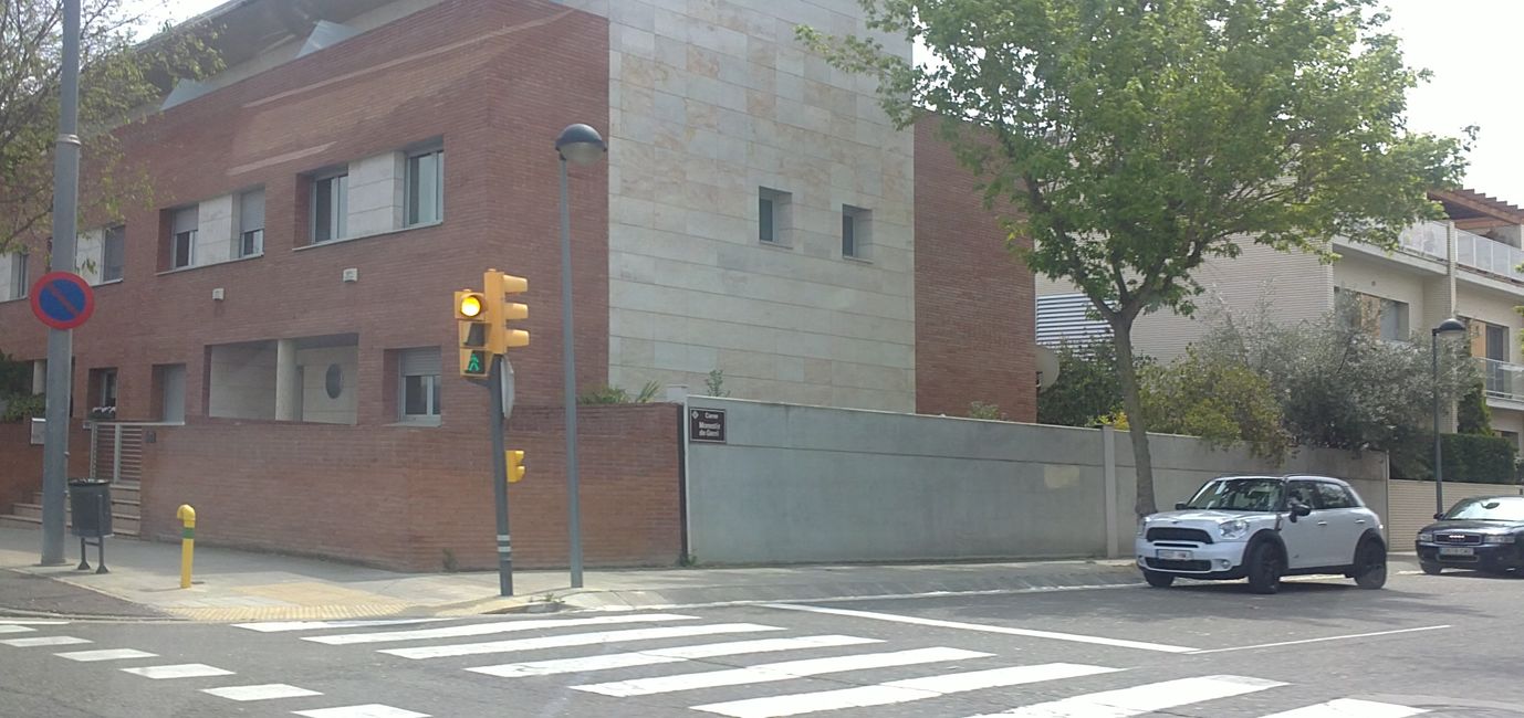 Foto dalla mia auto a Lleida (Catalogna, Spagna) (aprile 2019)