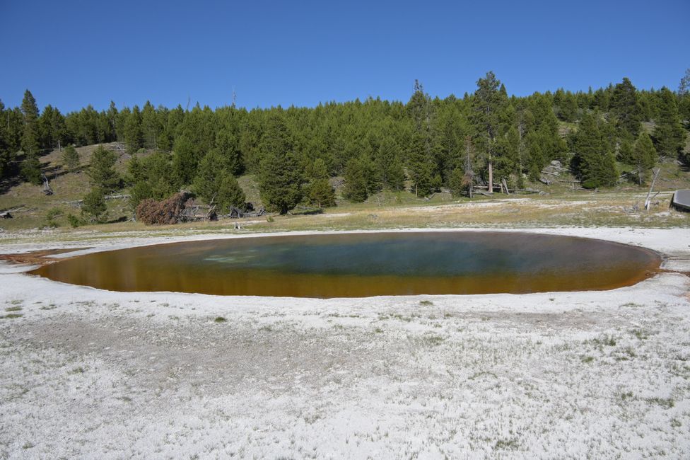 Bassin supérieur des geysers