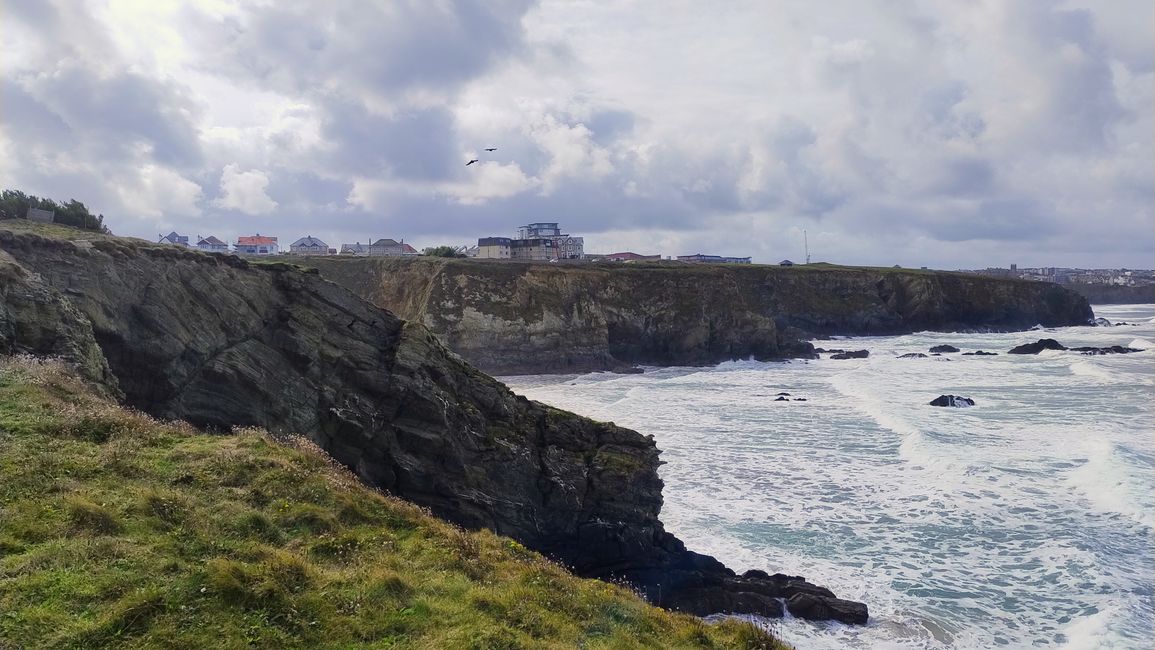Newquay Lusty Glace Beach