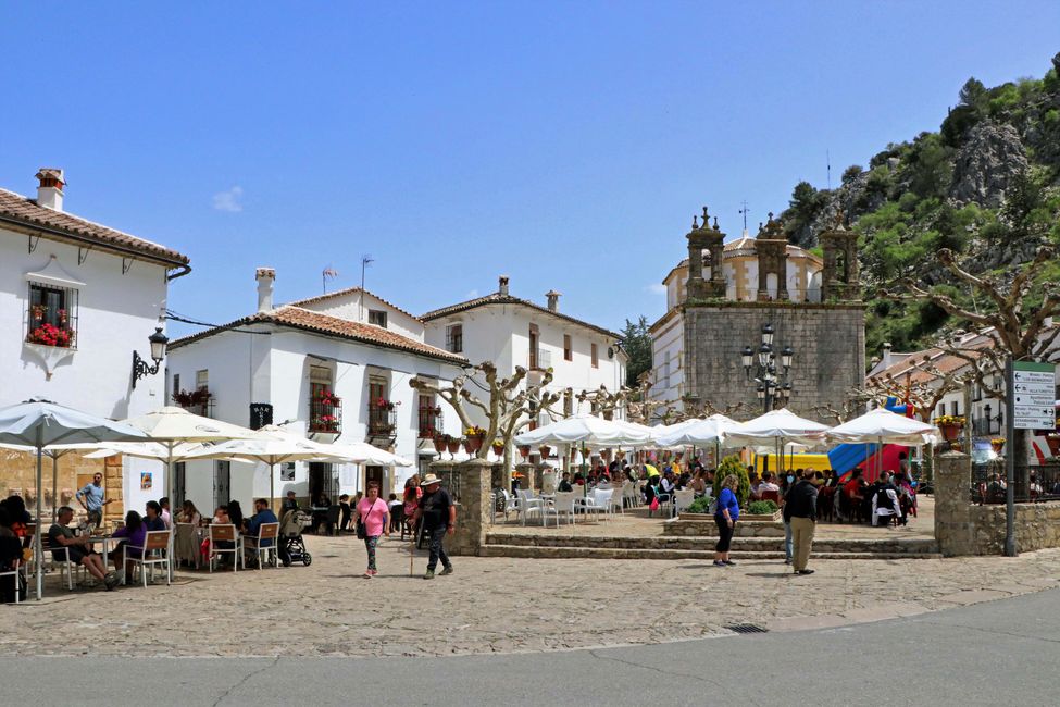 Ankunft in Grazalema.