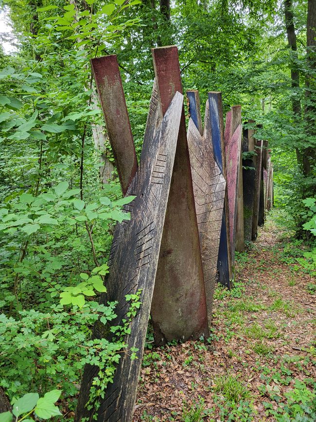 "Kartenhaus" - Skulpturengarten