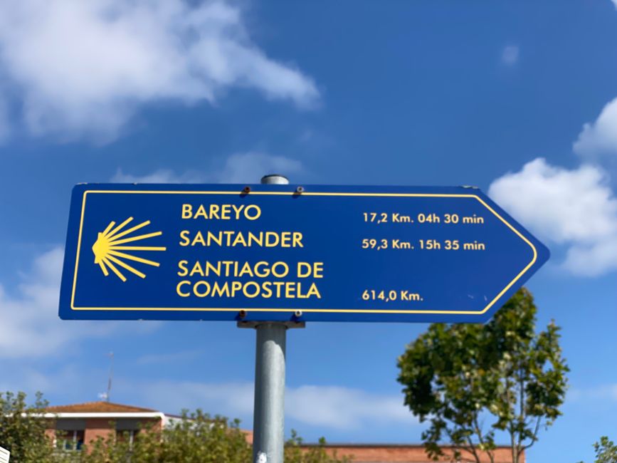 And over and over we cross the Camino de Santiago - does this mean something?