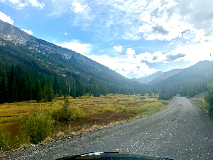 From Glacier NP via Missoula to Hailey