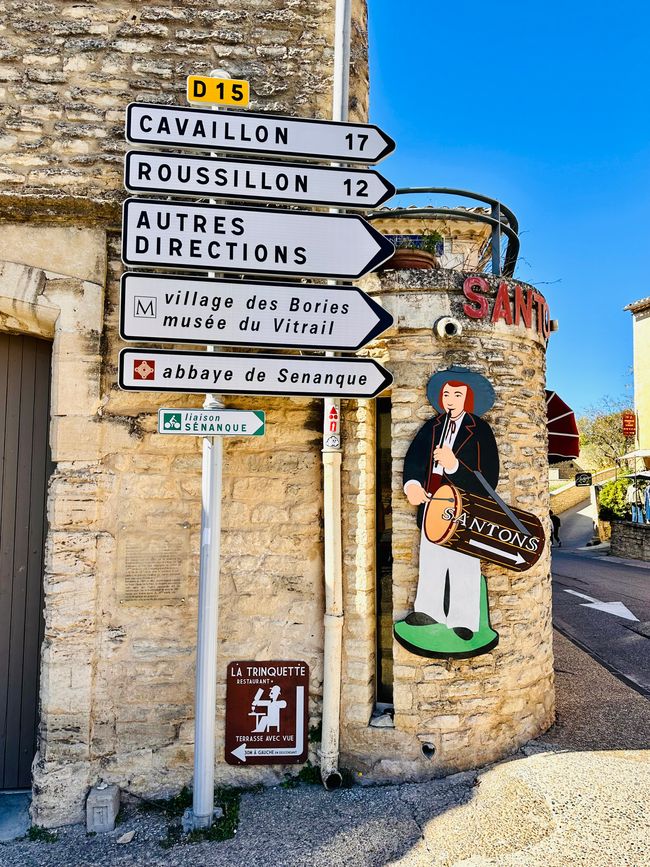 Moulin de St. Pierre, Gordes and Saignon