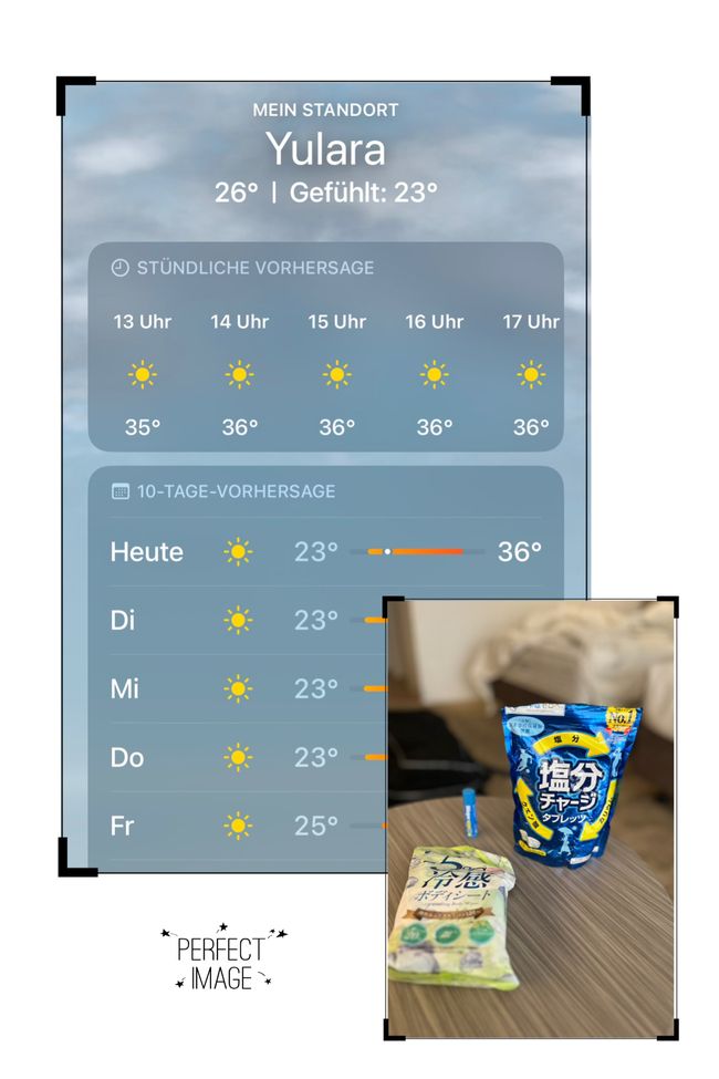 Und so heiß 🥵