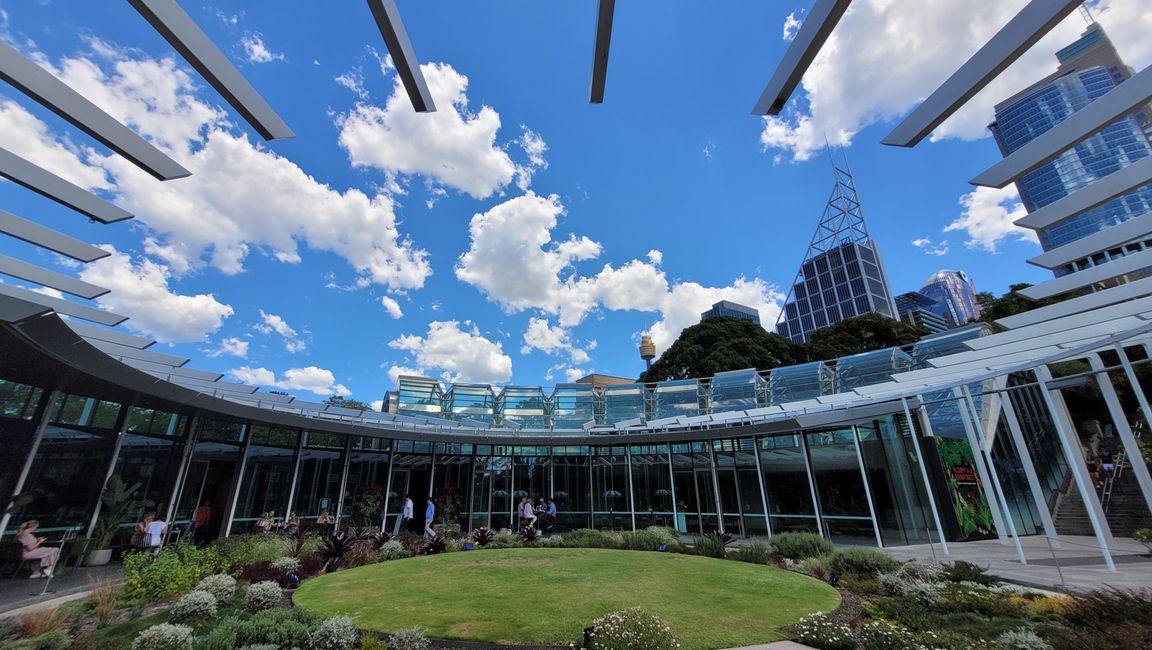 Heute königliches Programm – Royal Botanical Garden in Sydney