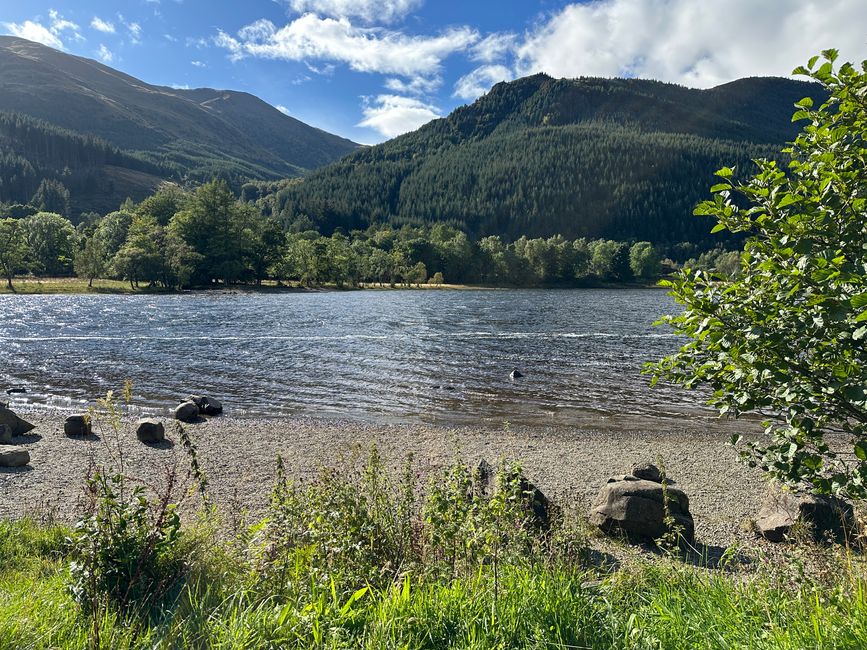 La última excursión desde Loch Earn...