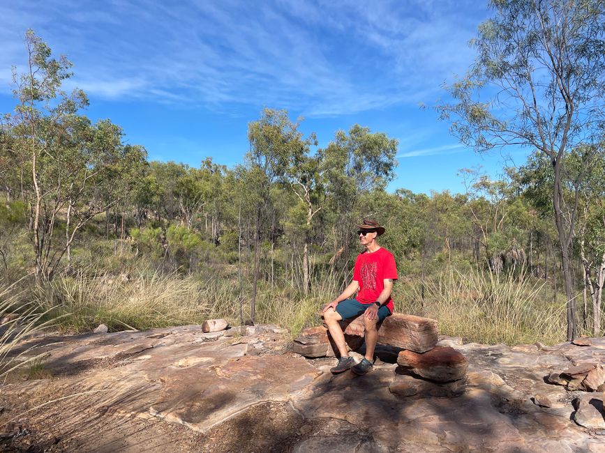 Park bench Aussie-style