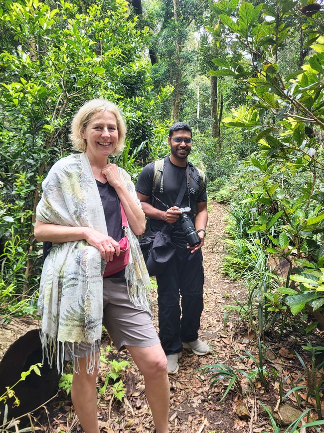 noch guter Dinge am Start unserer Wanderung