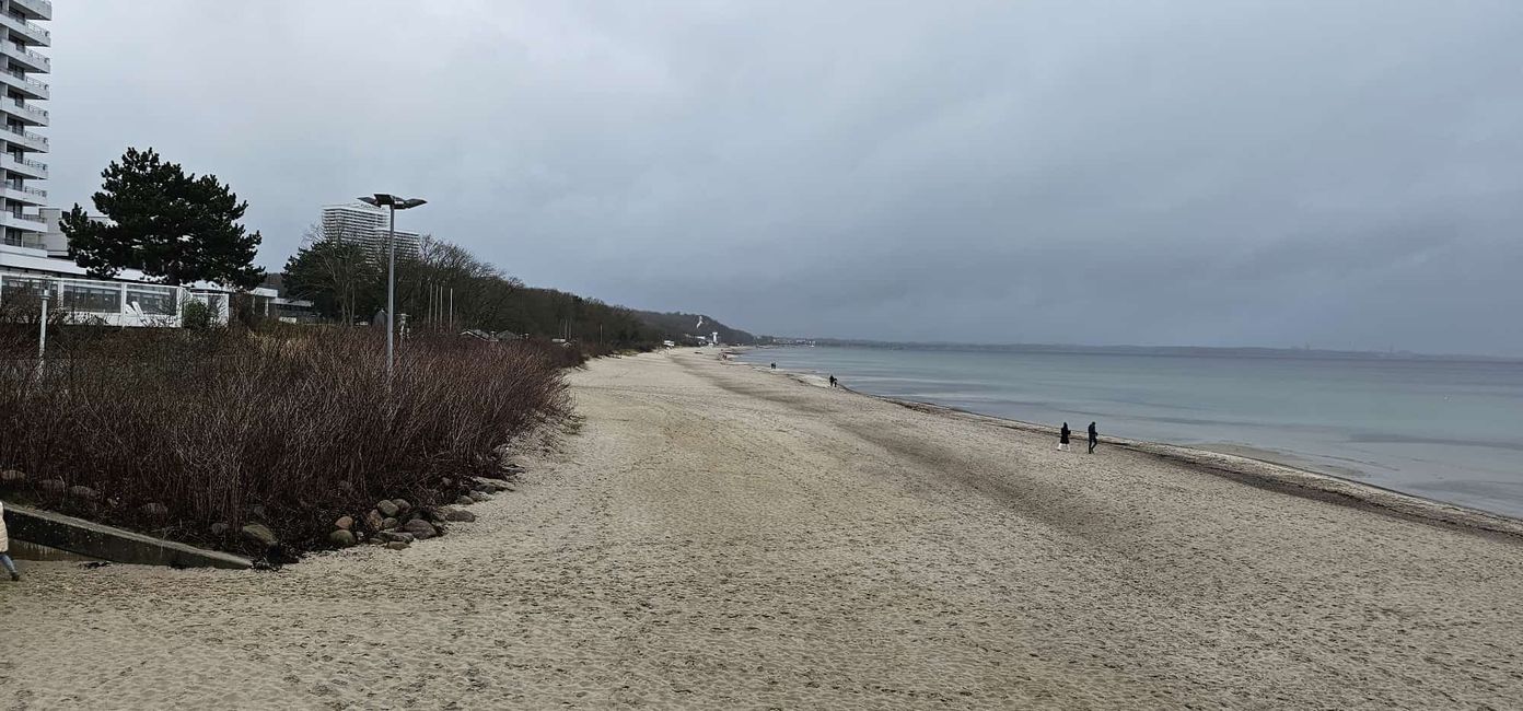 Auf dem Rückweg von Rügen noch eine Stippvisite in Timmendorfer Strand