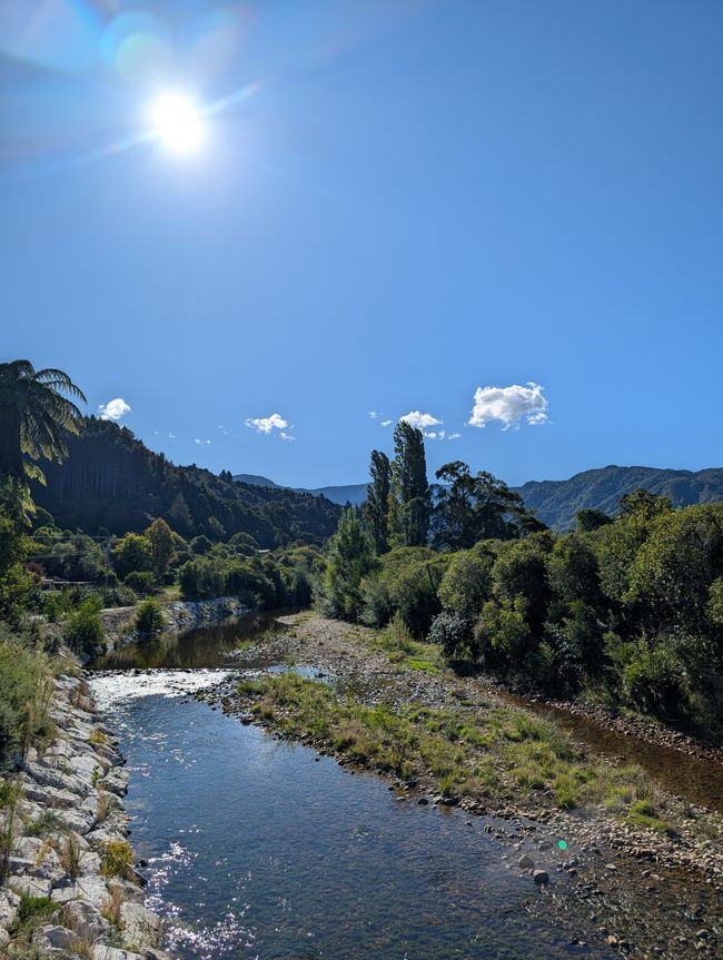Auf ein paar Worte in Abel 
Tasman
